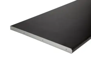 Afslutningsliste i aluminium