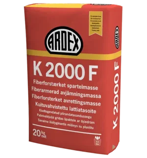 Ardex K 2000 F, Fiberspartelmasse 20 kg.