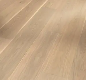 Trægulv Classic 3060 - Eg, Planke Living hvid mat lak 