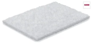 Fiber pad hvid