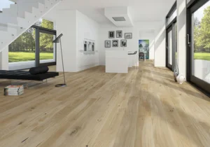 Moland Burghley Wideplank - Eg trend hvid matlak, pavé 