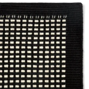 C. Olesen tæpper - Luxor - Black/White 