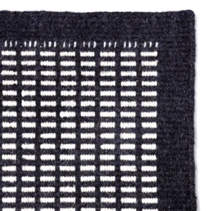 C. Olesen tæpper - Luxor - Midnight/White 