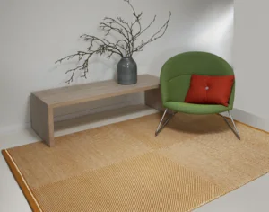 C. Olesen tæpper - Berlin - Orange 