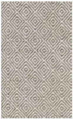 C. Olesen tæpper - Idun - White/Dark Beige 