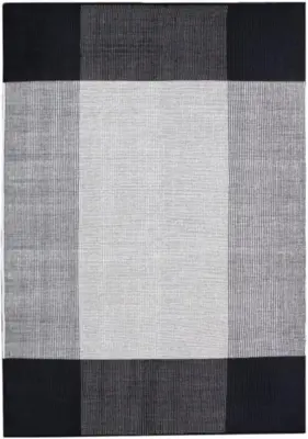 C. Olesen tæpper - Lucca - Black/White 