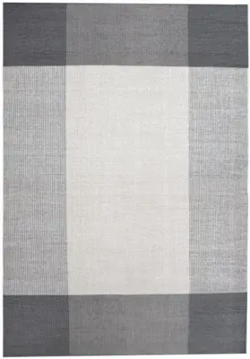 C. Olesen tæpper - Lucca - Grey/White 