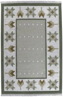 C. Olesen tæpper - Porto - Green 
