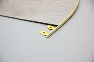 3 mm. flex afslutningsprofil - midthullet 