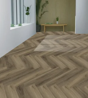 Meltex luksus vinylgulv 7,5 mm., Mørk sildeben