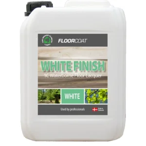 Floorcoat white finish hvid lak 
