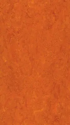 DLW Marmorette linoleum, Mandarin Orange 
