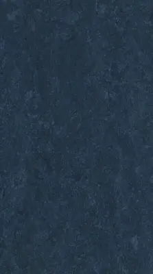 DLW Marmorette linoleum, Dark Blue 