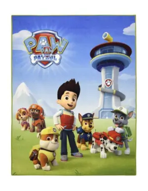 Børnetæppe Paw Patrol - Ready for Action