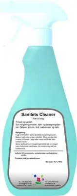 Sanitets Cleaner – Rengøringsmiddel og afkalkning til sanitet - RESTSALG
