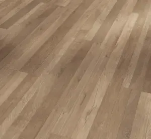 Parador Modular One - Eg Linea natur træstruktur, Plankeoptik 