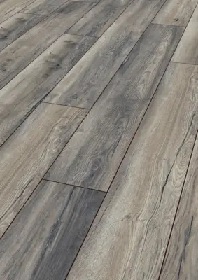 Kronotex Robusto 12 mm. laminatgulv - Harbour Oak Grey 