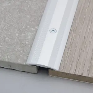 Overgangsprofil, 30 mm. buet mat alu. Midthullet 