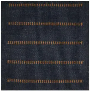 C. Olesen tæpper - Mista, Stripe Midnight/Hony 
