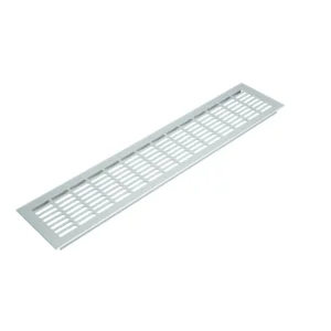 Udluftningsrist til sokkel i aluminium - 2 farver