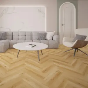 LVT vinylklik - Kingsize, Lys Natur - Sildeben 185
