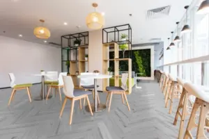 SPC vinyl klikgulv - Sildeben, Ice Oak  P1007