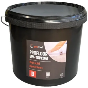 Gulvmaling - Promal, EW-topcoat, 6 kg. sæt. 