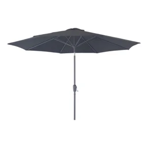 Houston Parasol, Sort med hejs og tilt samt metalstok