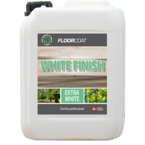 Floorcoat Extra white finish hvid lak 