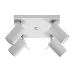 Loftslampe RING 4 hvid