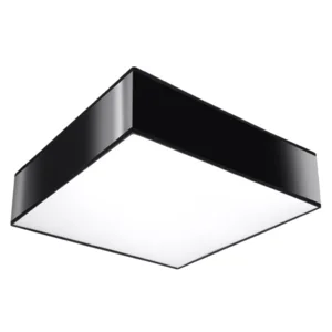 Loftslampe HORUS 35 sort
