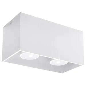Loftslampe QUAD hvid