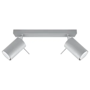 Loftslampe RING 2 grå