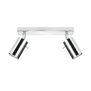 Loftslampe RING 2 krom