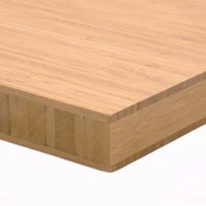 30 mm bambusplade - Side pressed, Ecru