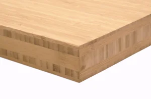 40 mm bambusplade - Side pressed, Ecru 70x400 cm.