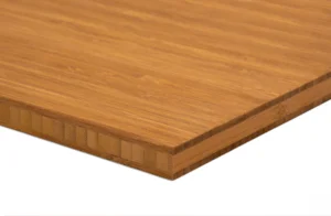 16 mm bambusplade - Side pressed, Caramel 122x244 cm.
