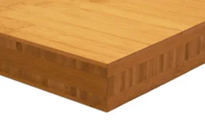 40 mm bambusplade - Plain pressed, Caramel 70x400 cm.