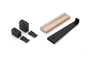 Slagklods og trækjern sæt til ”High Performance Laminate” 