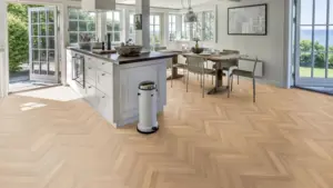 Kährs Studio plank, Eg Studio AB, Mat lak hvid   