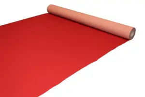 Bordeaux rød Løber i nålefilt - 2 meter bredde - REST 250X200 CM.
