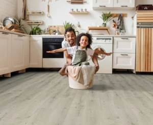 Laminatgulv, Plank Eg Breda Grå - RESTPARTI