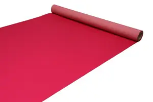 Messetæppe - Pink Løber i nålefilt - REST 290X200 CM.