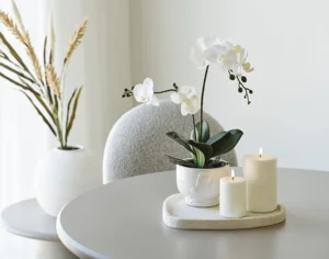 Bakke i cement, beigefarvet
