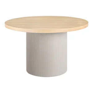 Solva, Spisebord i ask, Ø120 cm.