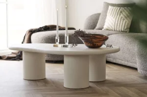 Palmera Sofabord, Cement look - UDSOLGT TIL UGE 29