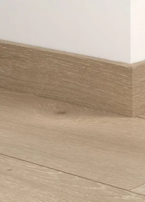 Fodpanel til laminatgulv - Romantic Greige Oak, INGEN RETURRET! 