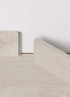 Vinyl fodpanel til Glomma - Medium, Grey Hill Oak, INGEN RETURRET!