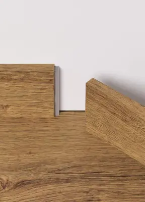 Vinyl fodpanel til Glomma - Medium, Smoked Irish Oak, INGEN RETURRET!