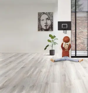 Vinylgulv - Supreme Pristine Oak - REST 530X400 CM.